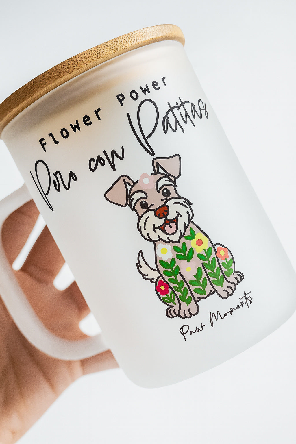 Floral Spanglish Dog Lover Mug